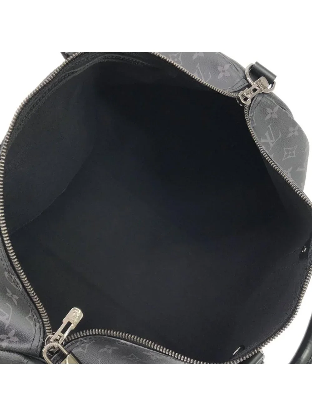 Louis Vuitton Monogram Eclipse Keepall Bandouliere 45 Boston